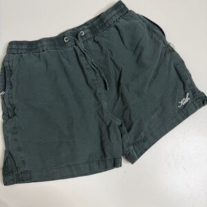 Kith green silk cotton active short reign pull on men’s medium
